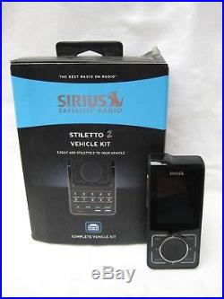 Sirius Stiletto 2 Satellite Radio with LIFETIME subscription & vehicle kit