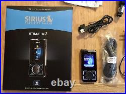 Sirius Stiletto 2 with Home Dock, Car Dock, Headphones and lots more