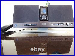 Sirius Stiletto Executive Satellite Radio Speaker Dock SLEX2C +SL2stiletto radio