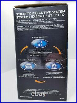 Sirius Stiletto Executive System Live Personal Satellite Radio Stereo SLEX1C