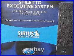 Sirius Stiletto Executive System Portable Satellite Radio Speaker Dock SLEX1