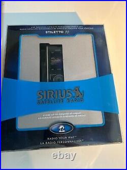 Sirius Stiletto SL-10 TK1C Lifetime Subscription Radio NEW NIB
