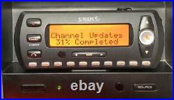 Sirius Stratus 4 SV4 Active Subscription Radio withSUBX1 Boombox Used Read Desc