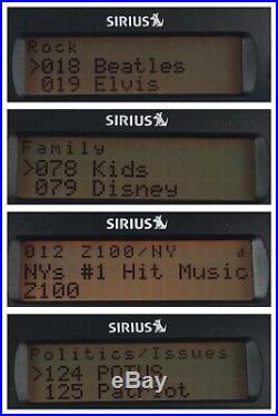 Sirius Stratus 4 XM Satellite Radio Receiver Active Lifetime Subscription Car