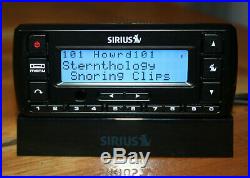Sirius Stratus 5 SV5C Satellite Radio Activated Howard Stern Lifetime