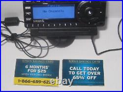 Sirius Stratus 7. Not Active windshield suction cup radio