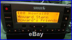 Sirius Stratus SV3 Satellite Radio WITH LIFETIME SUBSCRIPTION (has Howard Stern)