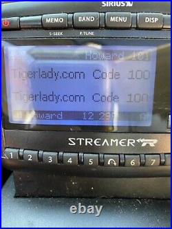 Sirius Streamer Replay SIR-STRC1 Radio With Active Lifetime Subscription With Dock