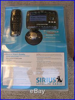 Sirius Streamer Replay SIR-STRC1/SP-R2 Satellite Radio New Sealed withcar kit