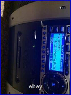Sirius SubX1 Boombox w receiver, Antenna, power supply & remote working VIDEO