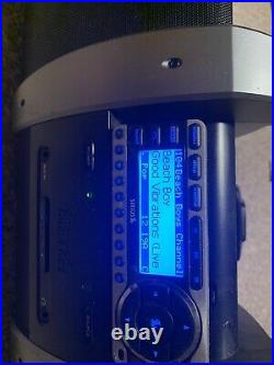Sirius SubX1 Boombox w receiver, Antenna, power supply & remote working VIDEO