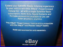 Sirius XMP3I Satellite Portable Radio Receiver with Home Kit and Vehicle Kit