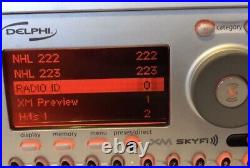 Sirius XM Activated Delphi SA-10000 Radio Receiver With SA-10001 Boombox Dock
