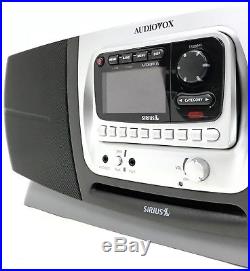 Sirius XM Audiovox PNP2 ACTIVE Radio LIFETIME SUBSCRIPTION + BoomBox MINT 9/10