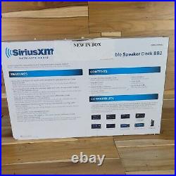 Sirius XM BB2 Portable Speaker Dock & Accessories SXABB2 NEW Open Box Bluetooth