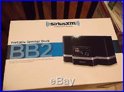 Sirius XM BB2 SXABB2 Satellite Radio Portable Speaker Dock