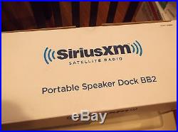Sirius XM BB2 SXABB2 Satellite Radio Portable Speaker Dock