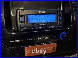 Sirius XM Boombox SUBX2 With Stratus 6 Receiver & Antenna & Remote Lifetime Sub