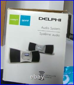 Sirius XM Delphi Satellite Radio Stereo Boombox SA10201 Portable