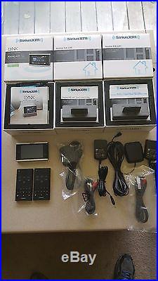 Sirius XM LYNX Portable Satellite Radio Receiver & 2 Home Kits LH1 SiriusXM SXi1