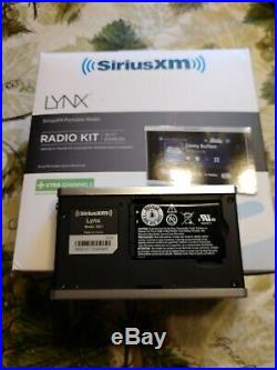 Sirius XM LYNX Portable satellite Radio Receiver Radio Kit SXi1with Home Kit LH1
