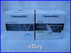 Sirius XM LYNX Portable satellite Radio Receiver with Vehicle Kit