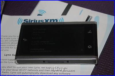 Sirius XM LYNX SXi1 Portable Satellite Radio Receiver. 3840
