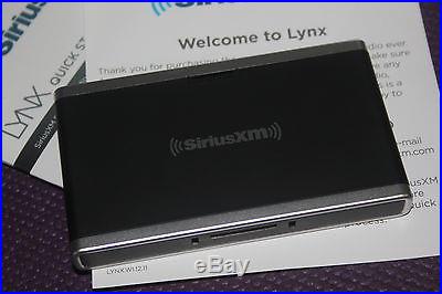 Sirius XM LYNX SXi1 Portable Satellite Radio Receiver. 3840