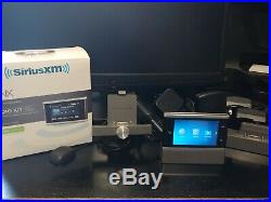 Sirius XM LYNX portable satellite radio receiver with vehicle kit + 2 home kits