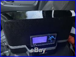 Sirius XM Lifetime With Portable Home Speaker Dock Boombox SXABB2
