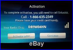 Sirius XM Lynx Portable Satellite Radio With Vehicle Kit SXi1 SiriusXM