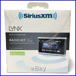 Sirius XM Lynx Portable Satellite Radio in Box Complete MINT Software UPDATED