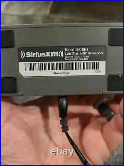 Sirius XM Lynx SXi1 Portable Satellite Radio Bluetooth SiriusXM SXiBH1 Dock Lot