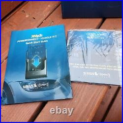 Sirius XM Personal Portable Satellite Radio XMp3i Home Kit XPMP3H1 LOT