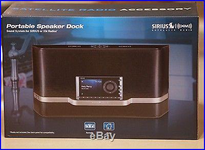 Sirius/XM Portable Speaker Dock Sound System for Sirus/XM Radios