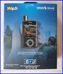 Sirius XM Portable XM Radio XMp3i Home Kit Model XPMP3H1 used works