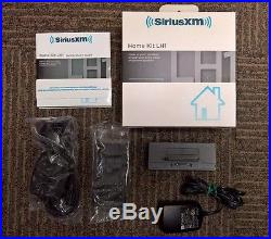 Sirius XM Radio Lynx Bundle Boom Box, Home Kit, Car Kit, Antenna Kit excellant