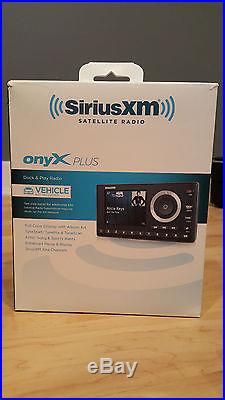 Sirius XM Radio Onyx Plus with Vehicle Kit, Home Kit DH3, & $50 service card