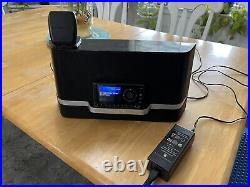 Sirius XM Radio Portable Speaker Dock SXABB1 AC Adapter, Antenna, Remote & Radio