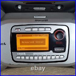 Sirius XM Radio Sportster Boombox Receiver SP-B1 withSP-R1A No Subscription Korea
