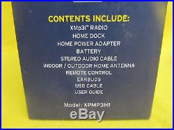 Sirius XM Radio XMP3I For XM Satellite Radio Receiver XPMP3H1 XMp3i & Home Kit