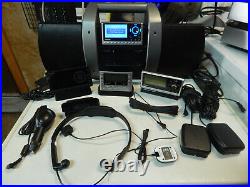 Sirius XM SUBX1 Boombox + Power Cable & Antenna Tested & Working No Subscription