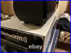 Sirius XM SUBX2 Boombox Satellite Radio with Receiver, Remote, Power, Ant. With Box