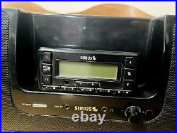 Sirius XM SUBX2 Dock & Play Portable Satellite Radio Boombox + Stratus 5