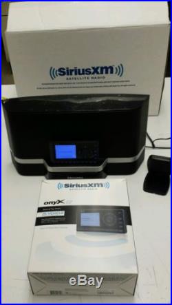Sirius XM SXABB1 Boombox with Satellite Radio Onyx Receiver with Car Kit