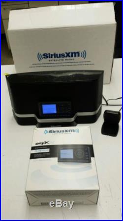 Sirius XM SXABB1 Boombox with Satellite Radio Onyx Receiver with Car Kit