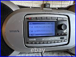 Sirius XM Satelite Radio Sportster Boombox SP-B1Ra No Power Chord/Subscription
