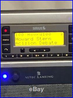 Sirius XM Satellite Radio Altec Lansing Lifetime Subscription Awesome Sound
