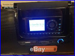 Sirius XM Satellite Radio Boombox Portable Speaker Dock SD2 Active Works + Kits