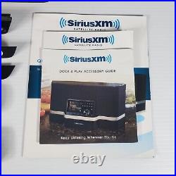 Sirius XM Satellite Radio Portable Boombox SXABB1 with Onyx EZ/Remotes